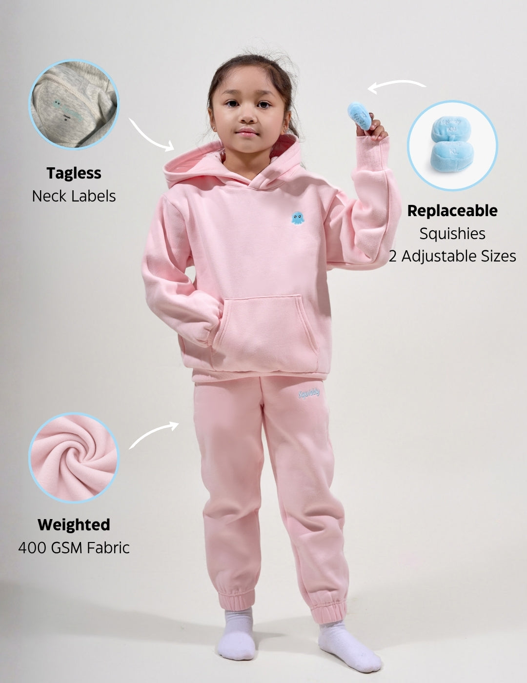 ClassicKidsHoodieBabyPink #Colour_Baby Pink
