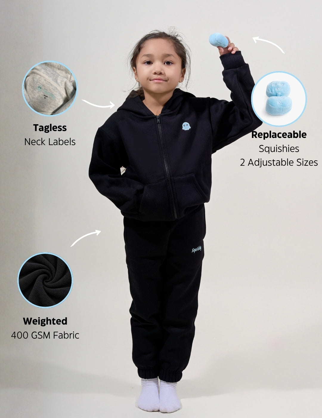 ClassicKidsZipBlack #Colour_Black