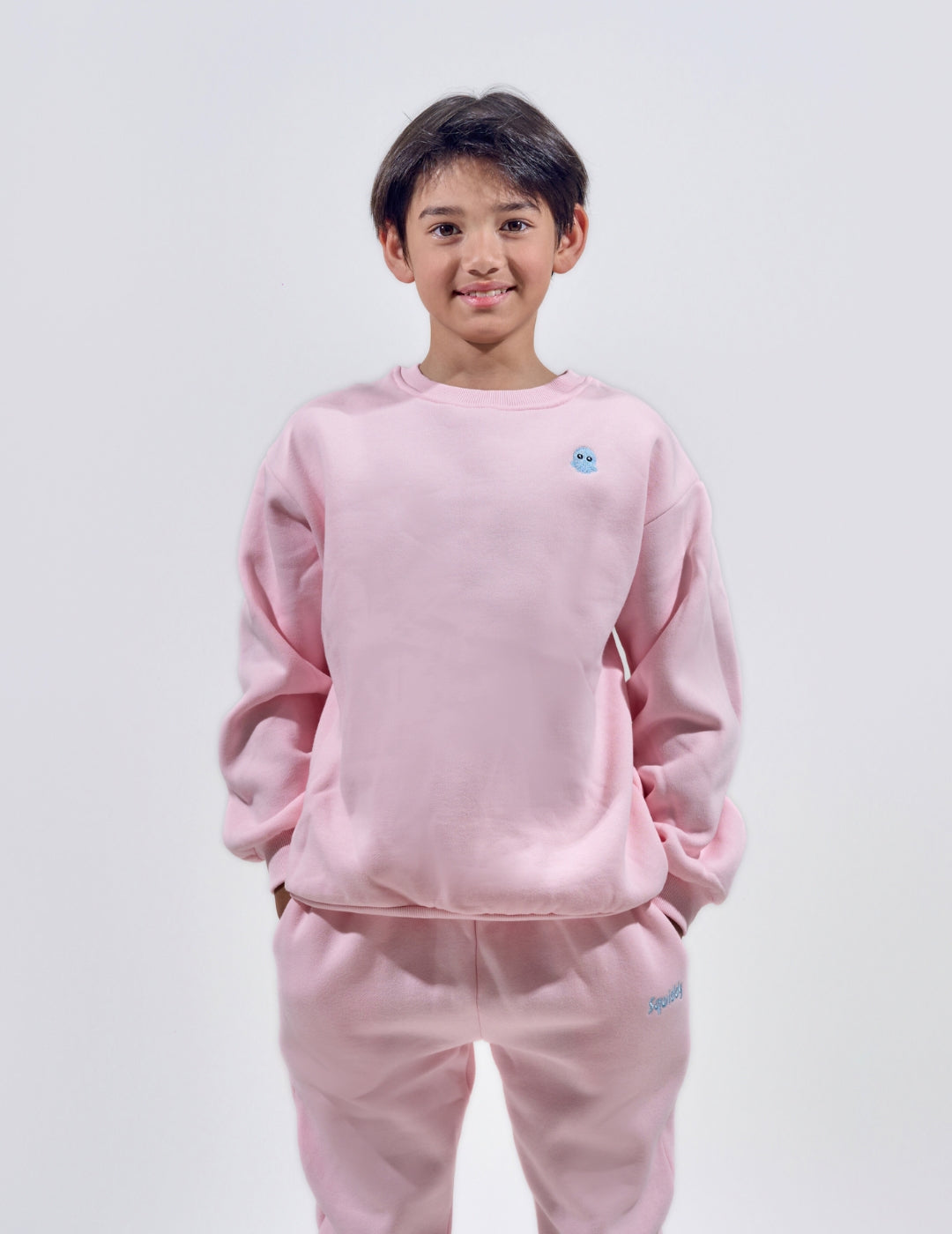 ClassicKidsCrewneckBabyPink1