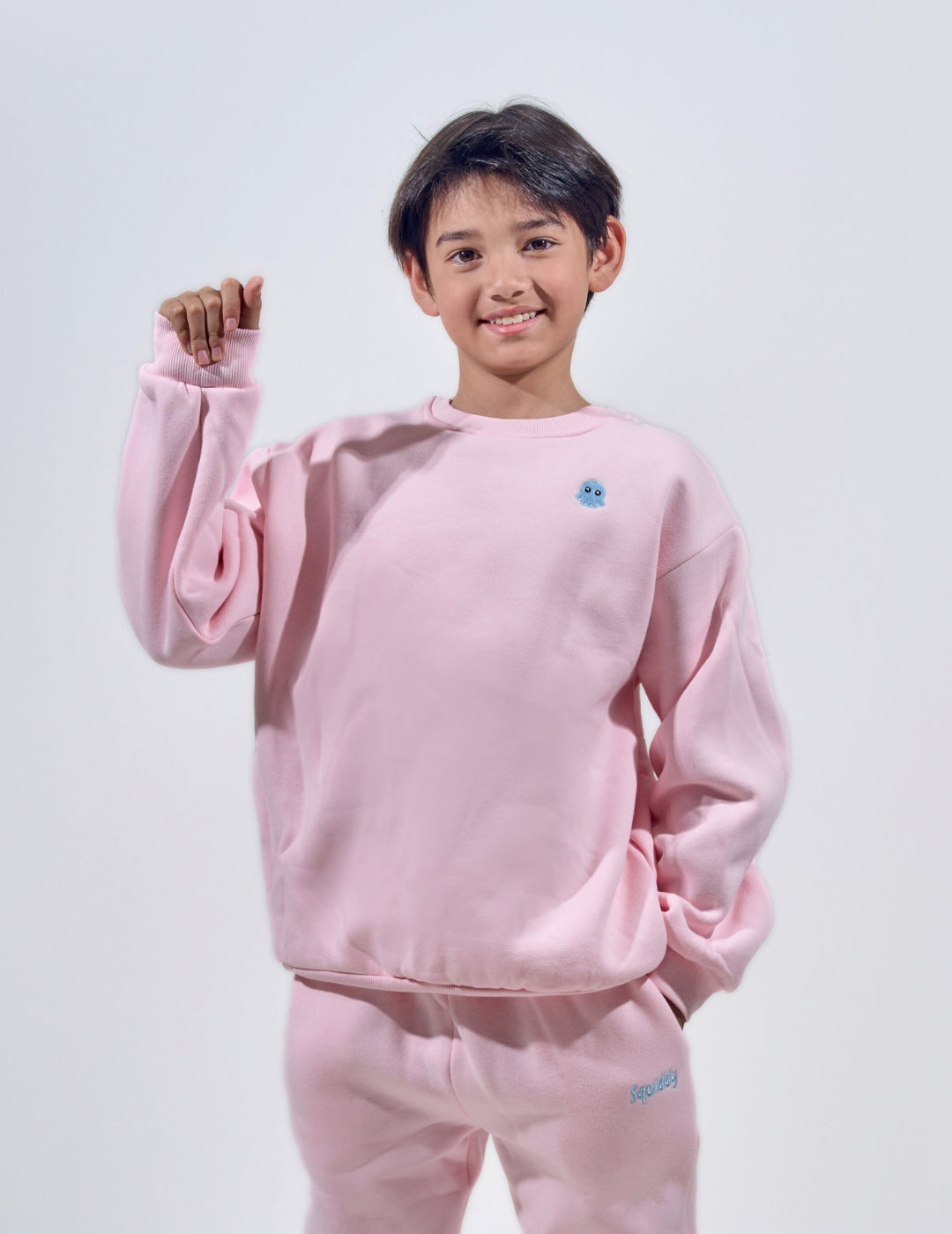 ClassicKidsCrewneckBabyPink2