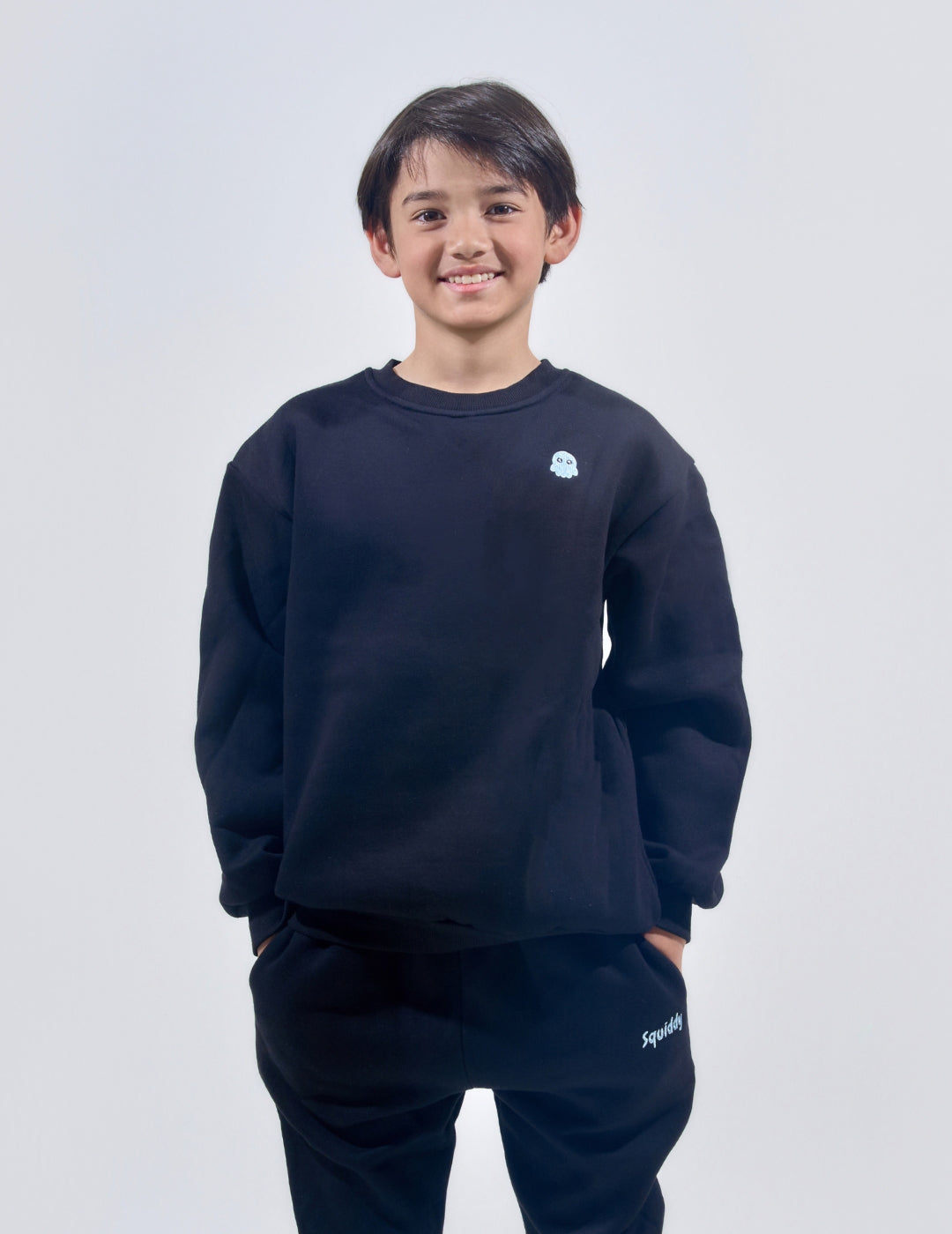 ClassicKidsCrewneckBlack3