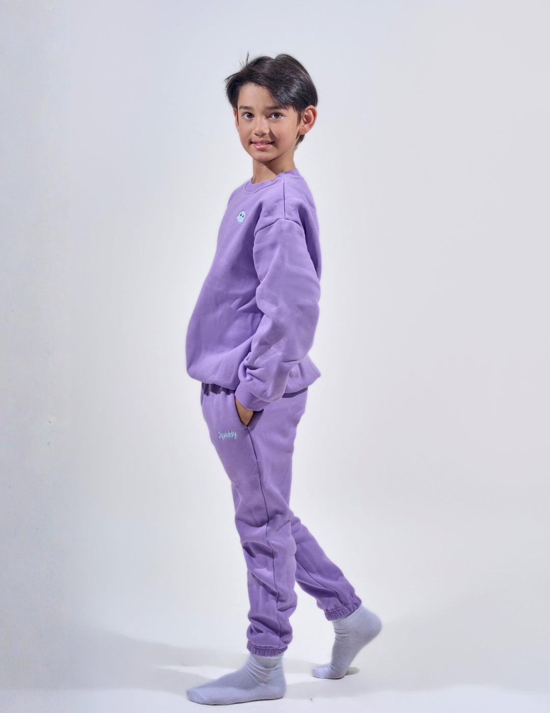 ClassicKidsCrewneckLavenderPurple4