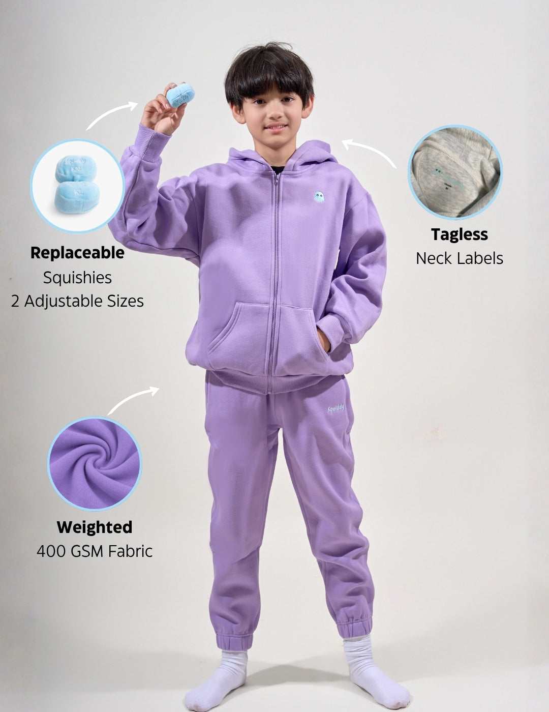 ClassicKidsZipLavenderPurple #Colour_Lavender Purple