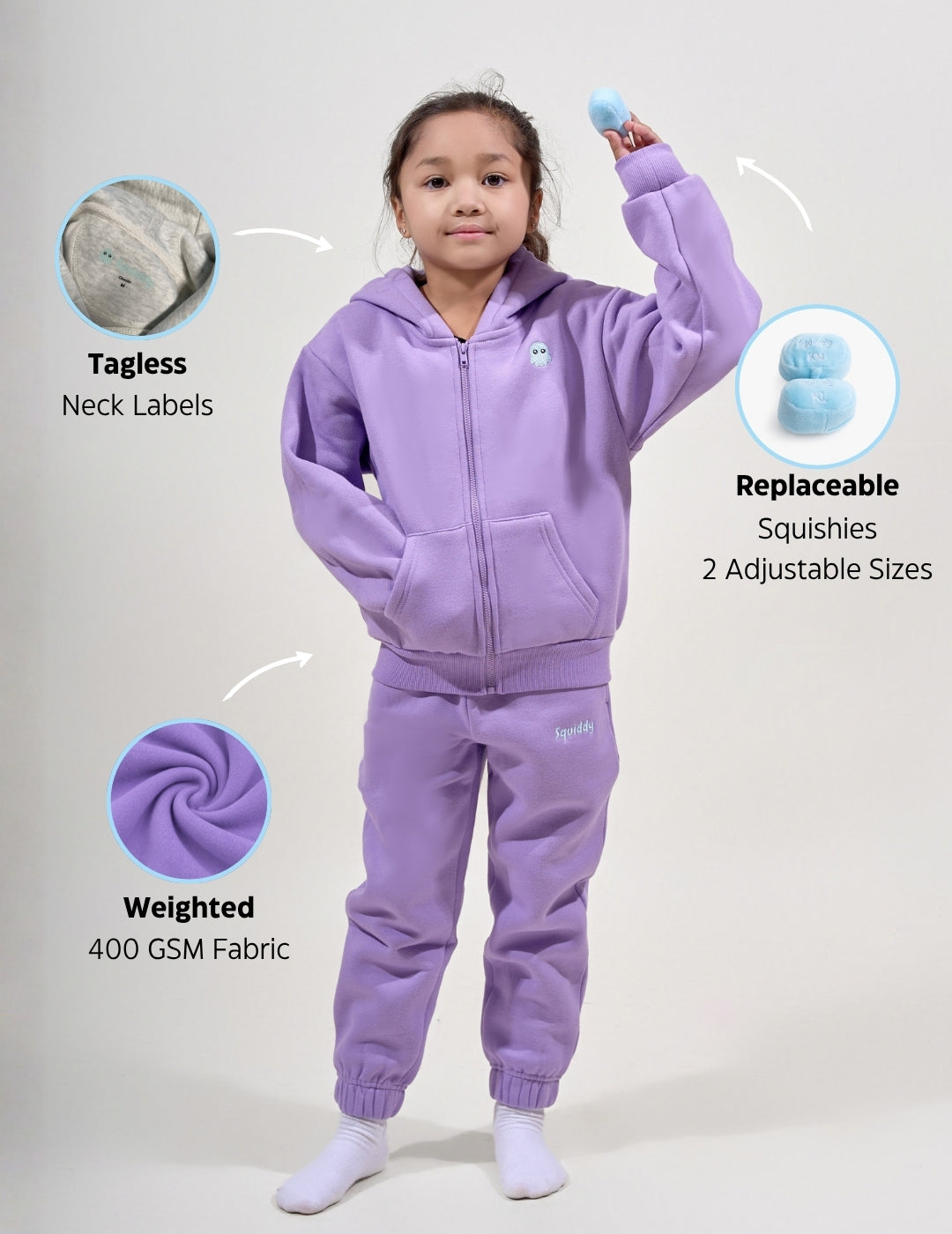 ClassicKidsZipLavenderPurple #Colour_Lavender Purple