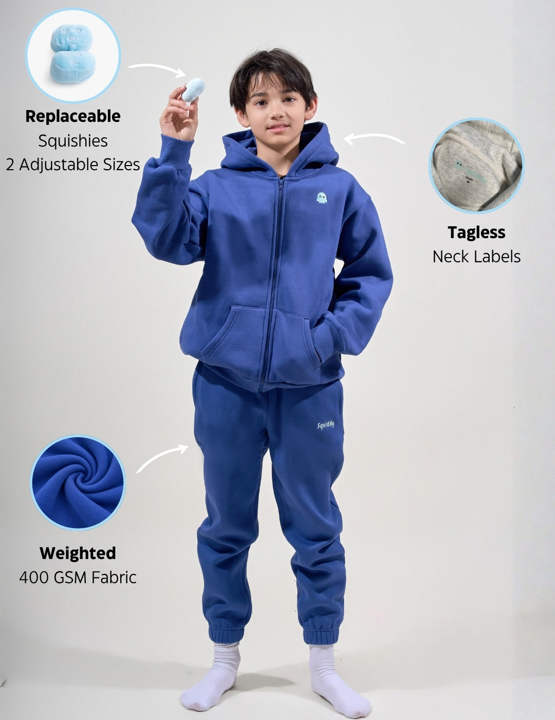 ClassicKidsZipNavyBlue #Colour_Navy Blue