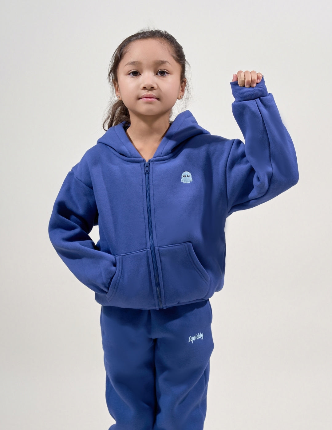 ClassicKidsZipNavyBlue #Colour_Navy Blue