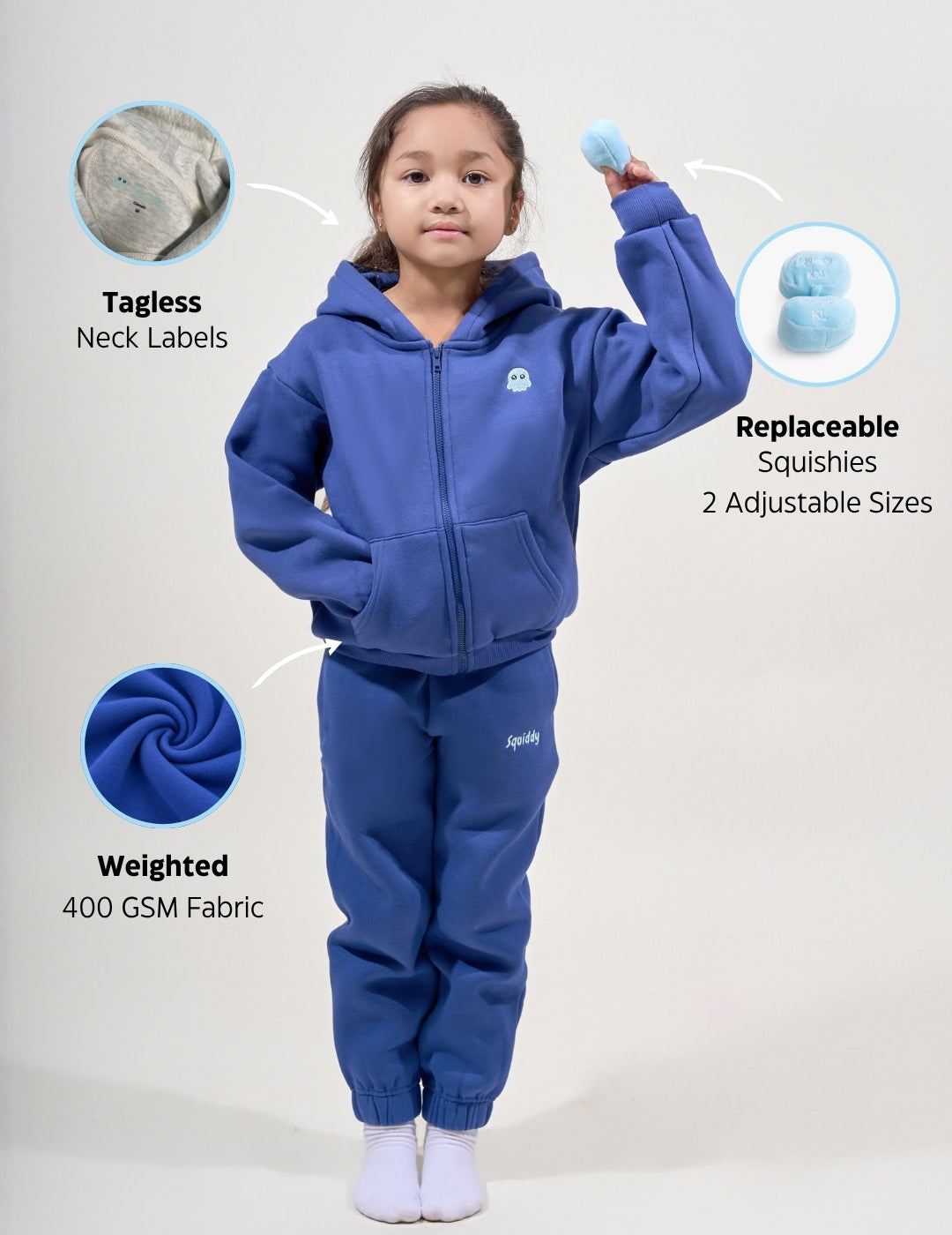 ClassicKidsZipNavyBlue #Colour_Navy Blue