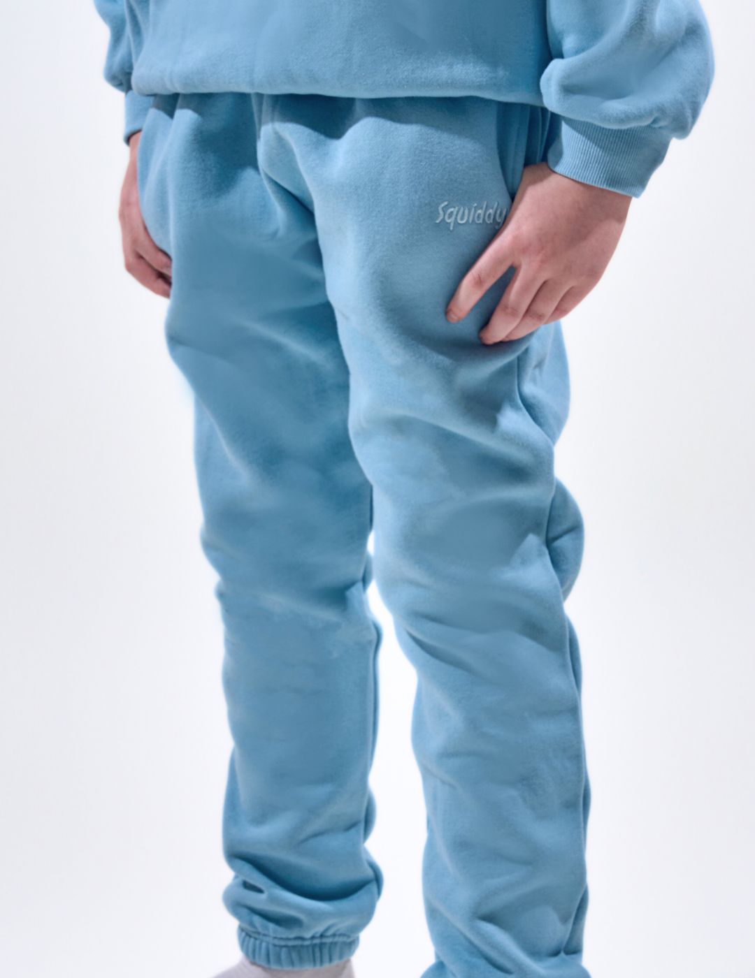 squiddyclassickidssweatpantskyblue2 #Colour_Sky Blue