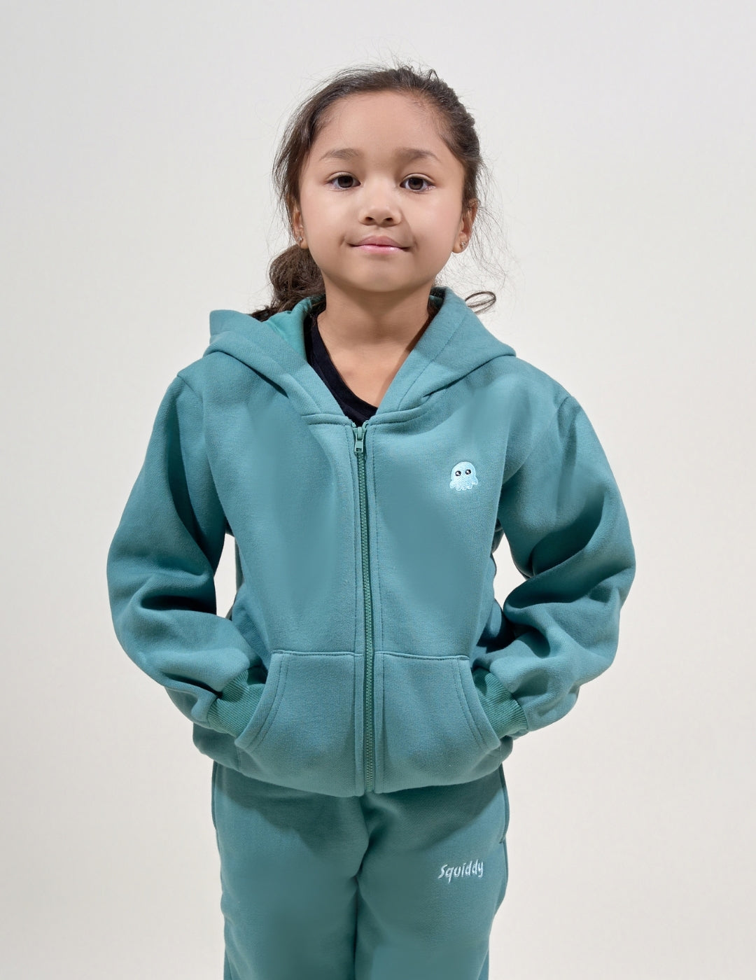 ClassicKidsZipTealGreen #Colour_Teal Green