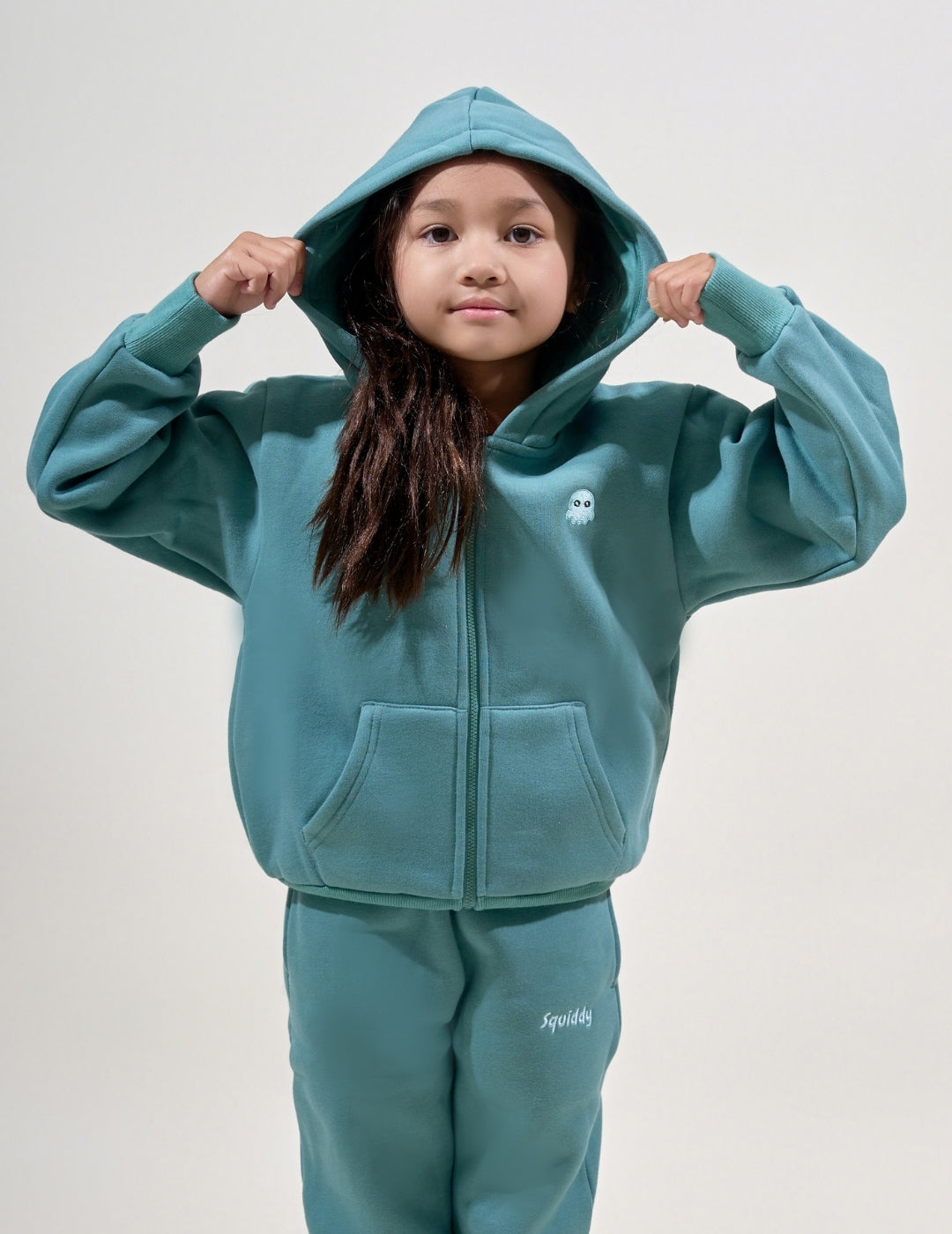 ClassicKidsZipTealGreen #Colour_Teal Green