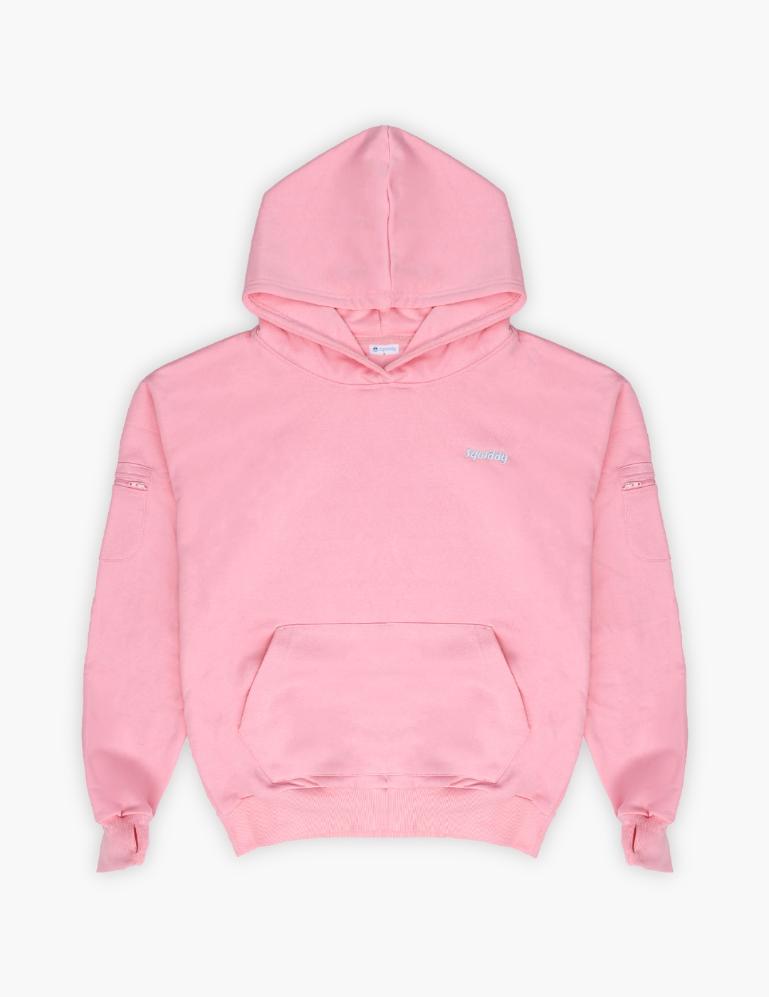 Squiddy Essential Hoodie Cotton Candy - Weighted Hoodies With Builtin Squishies Flats #Colour_Cotton Candy