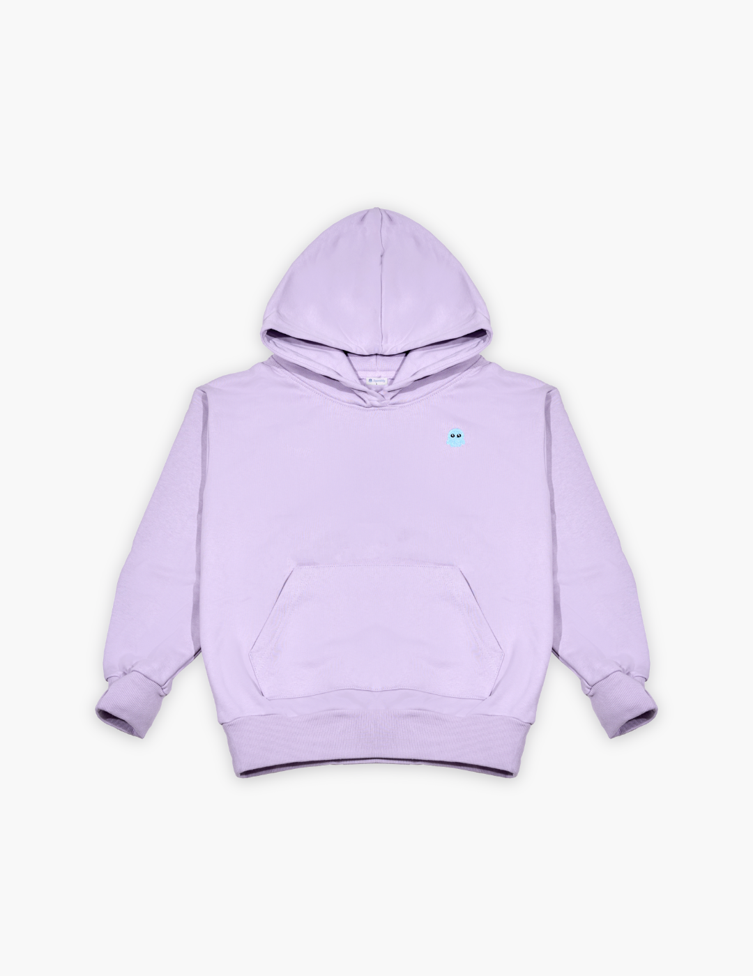 Essential Kid Hoodie Light Lavender Flat #Colour_Light Lavender