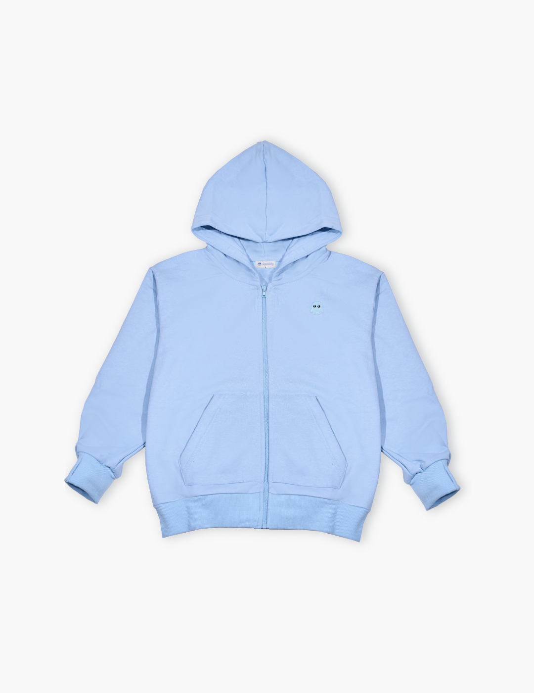 Essential Kid Zip Baby Blue Flat Colour_Baby Blue