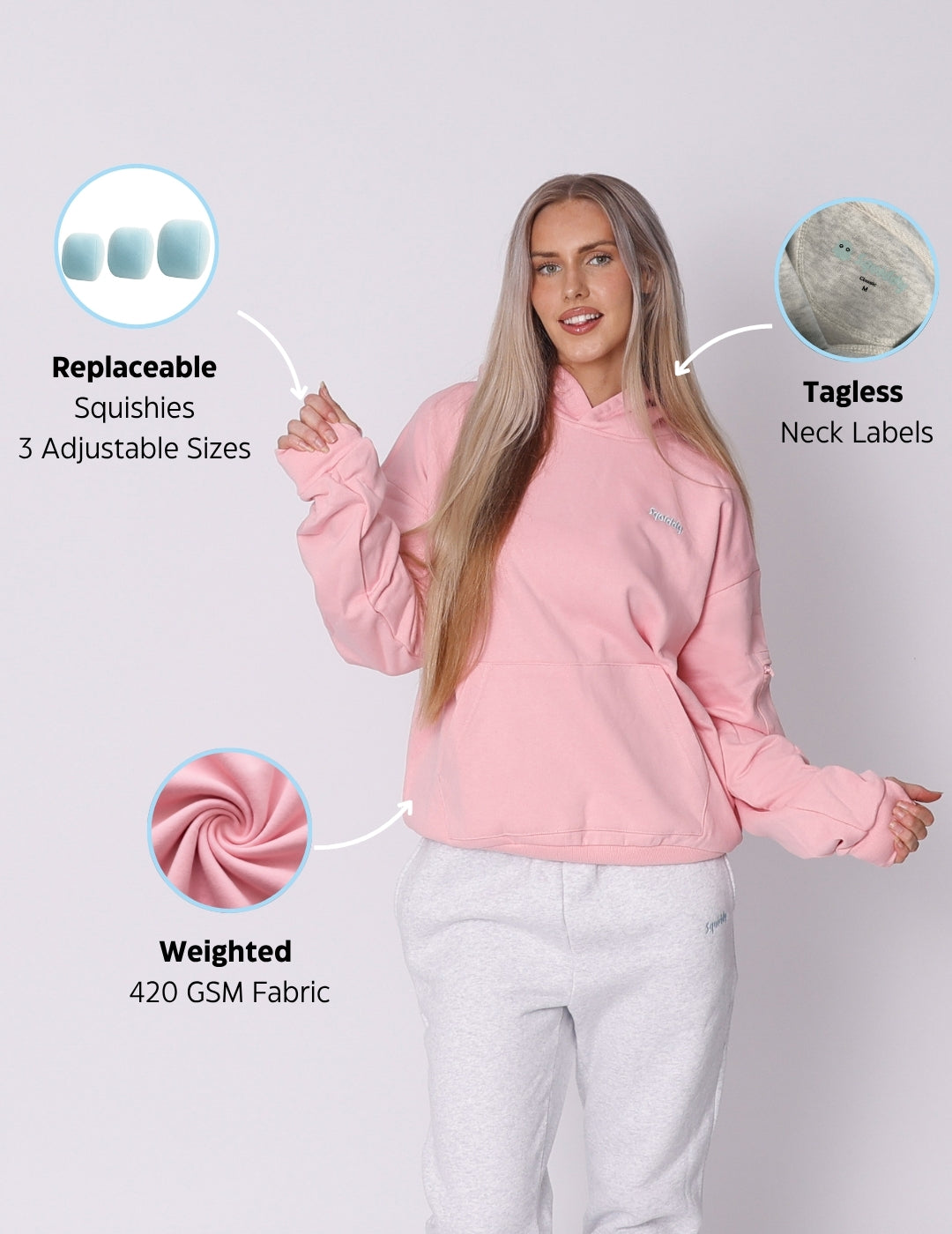 EssentialLetterHoodieCottonCandy #Colour_Cotton Candy