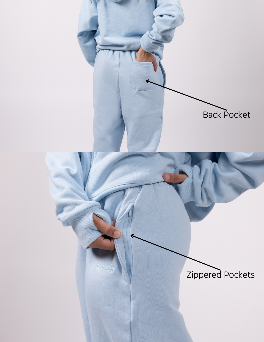 SquiddyEssentialsSweatpantsBabyBlue