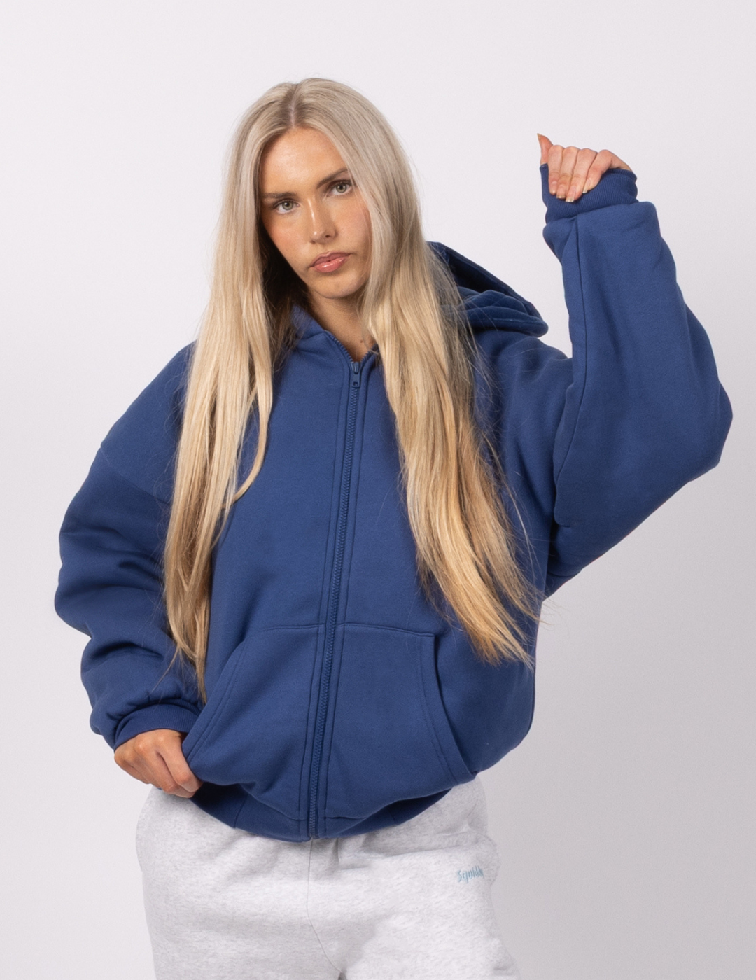 "Squiddy" Super Heavyweight Zip Hoodie