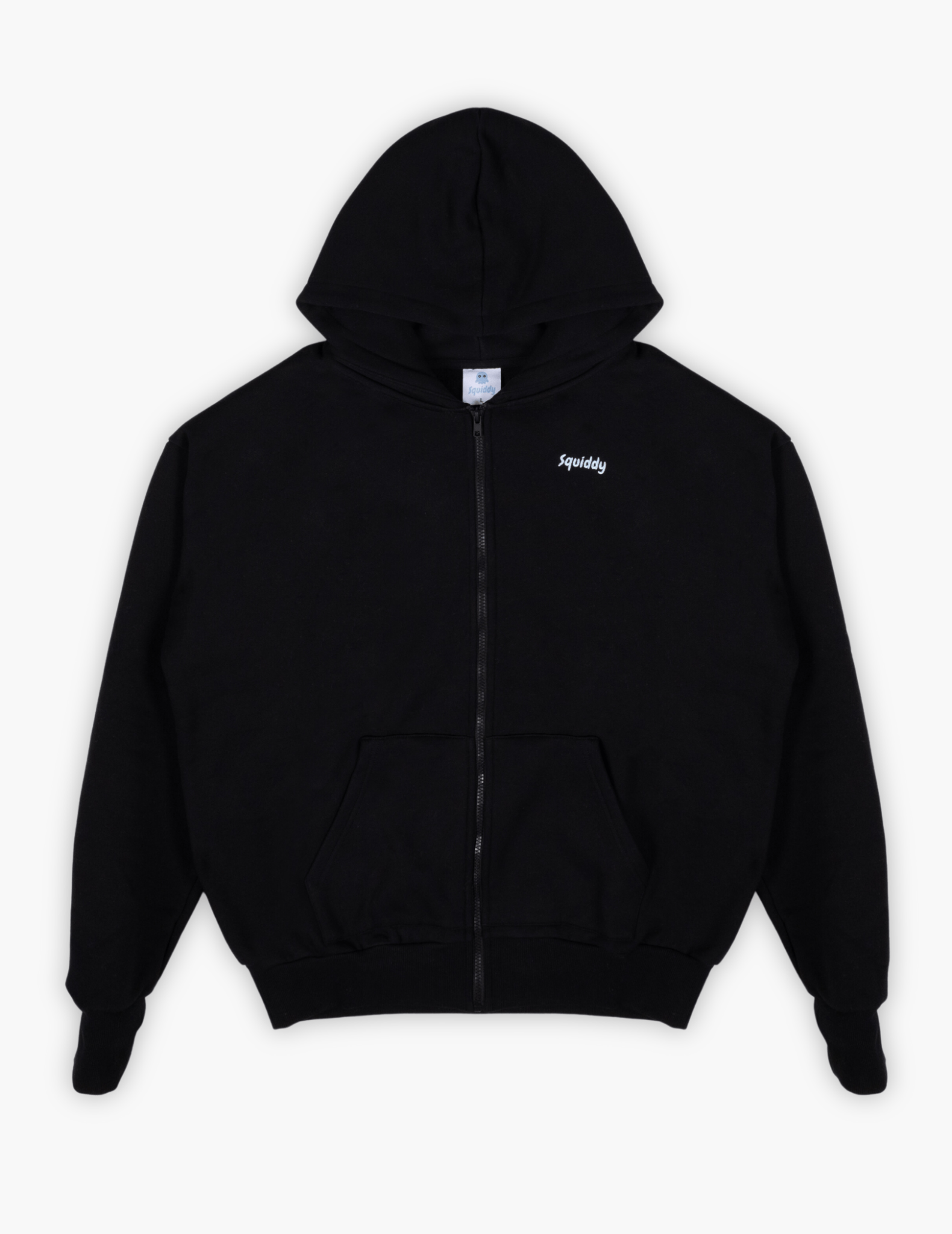 “Squiddy” Classic Zip Hoodie - Squiddy - WeightedHoodiesWeightedSweatpantsWithBuiltinSquishies