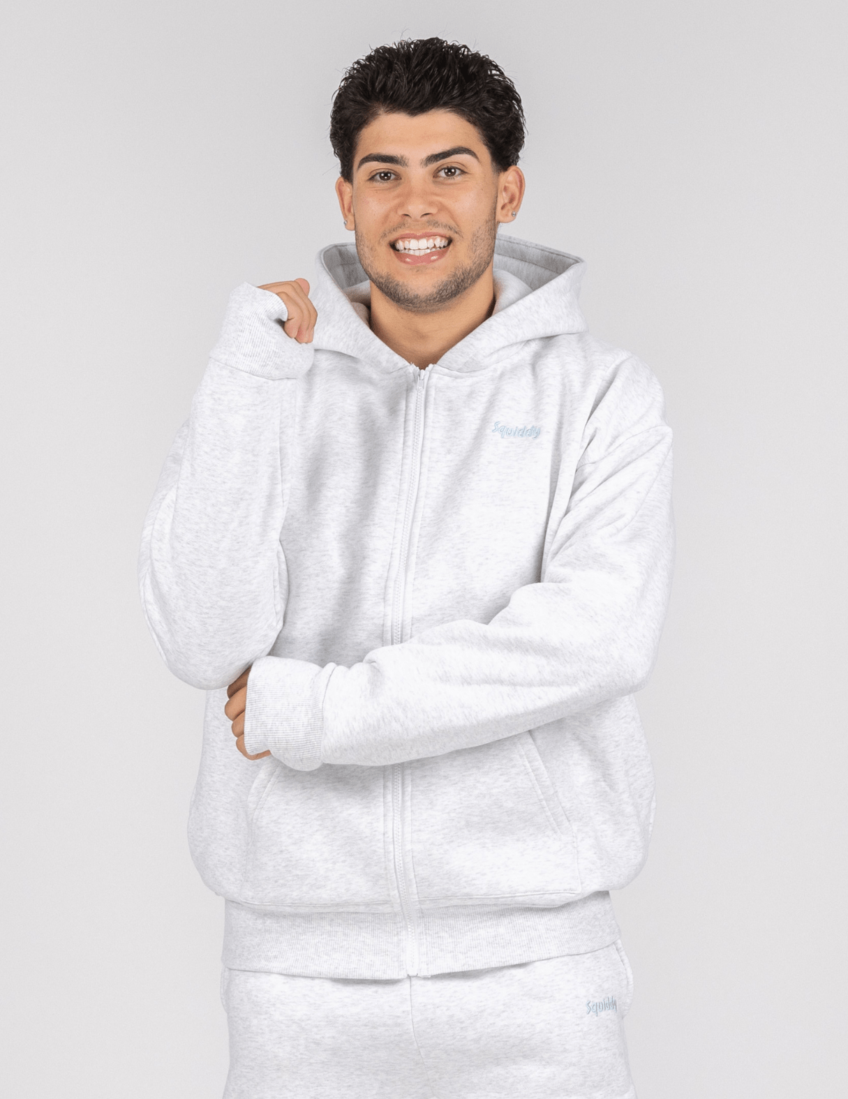 “Squiddy” Classic Zip Hoodie - Squiddy - WeightedHoodiesWeightedSweatpantsWithBuiltinSquishies