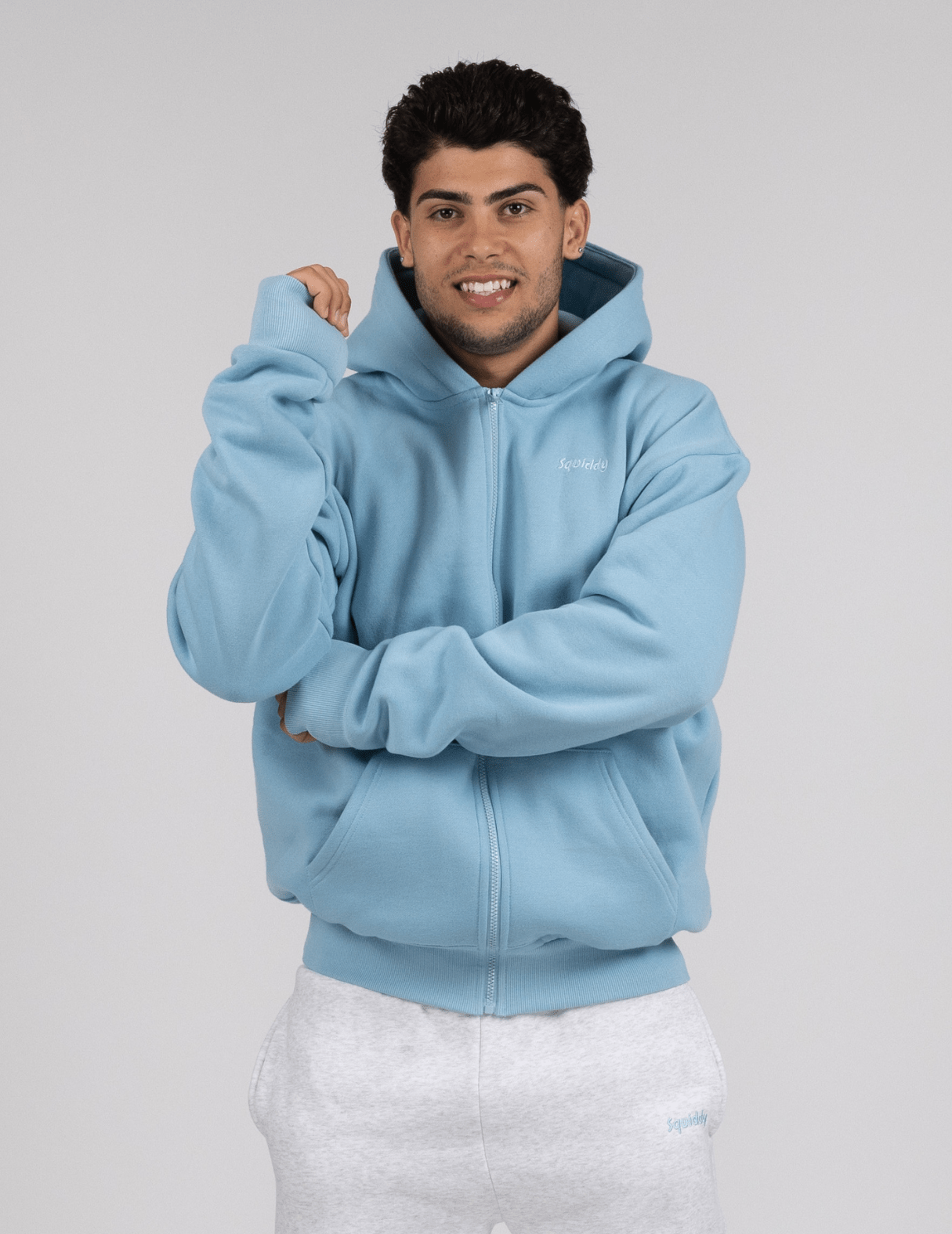 “Squiddy” Classic Zip Hoodie - Squiddy - WeightedHoodiesWeightedSweatpantsWithBuiltinSquishies