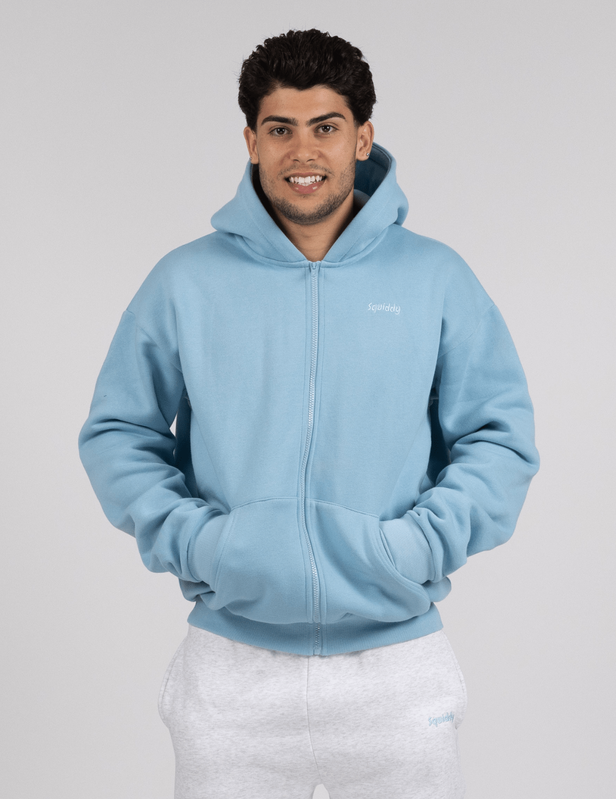 “Squiddy” Classic Zip Hoodie - Squiddy - WeightedHoodiesWeightedSweatpantsWithBuiltinSquishies