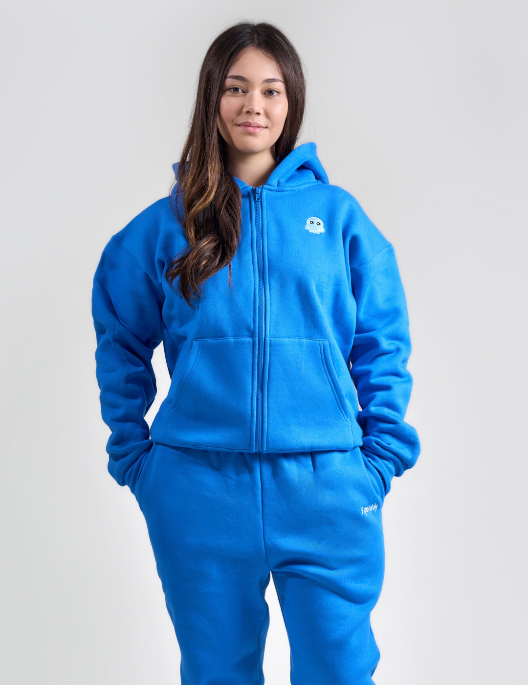 The Classic Squiddy Zip Hoodie - Squiddy - WeightedHoodiesWeightedSweatpantsWithBuiltinSquishies