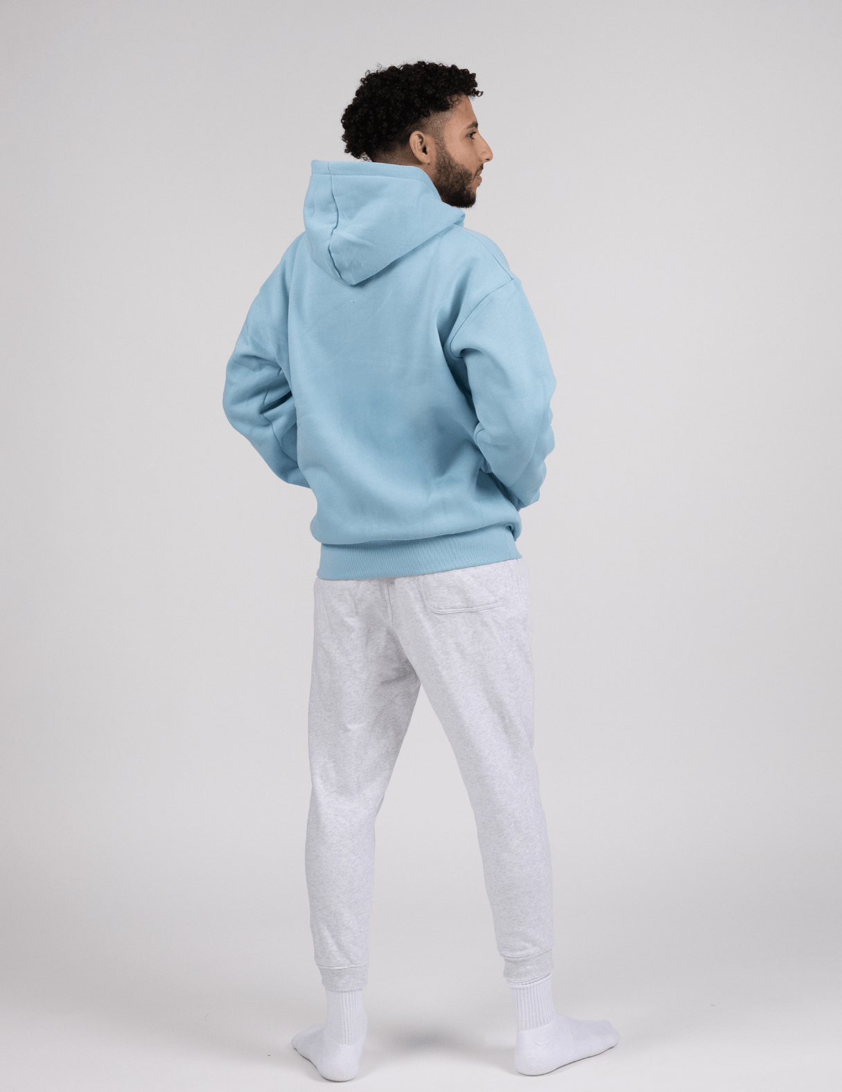 The Classic Squiddy Zip Hoodie - Squiddy - WeightedHoodiesWeightedSweatpantsWithBuiltinSquishies #Colour_Sky Blue