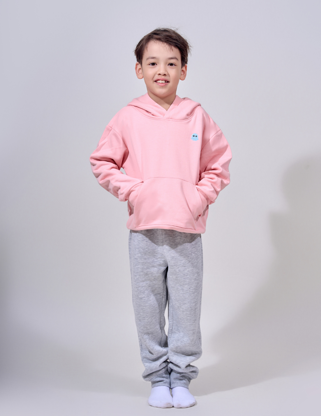 The Essential Kids Squiddy Hoodie Cotton Candy - Weighted Kids Hoodies With Builtin Squishies #Colour_Cotton Candy