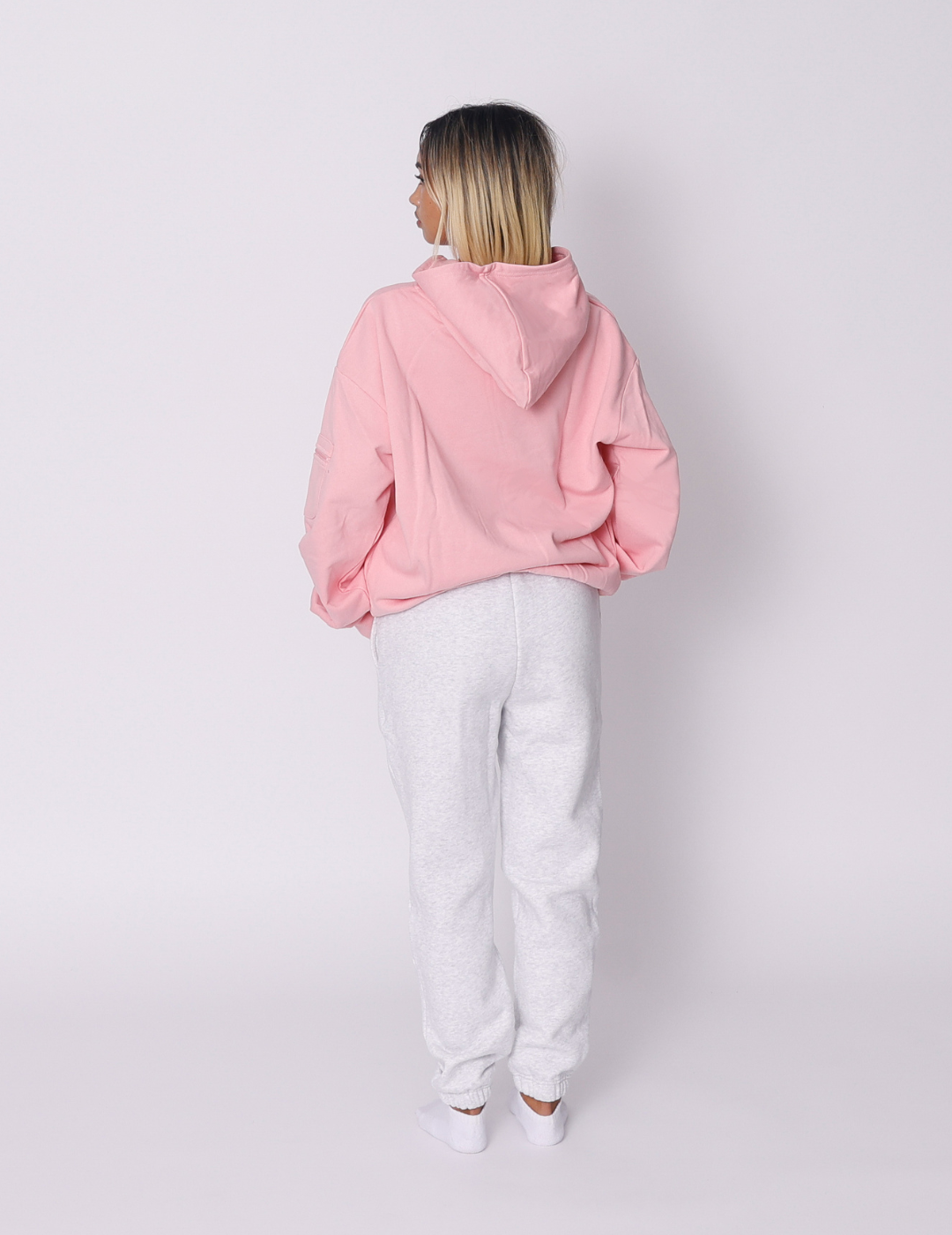 The Essential Squiddy Hoodie Cotton Candy - Weighted Hoodies With Builtin Squishies #Colour_Cotton Candy