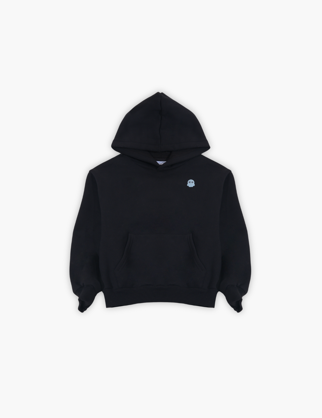 The Classic Kids Squiddy Hoodie in Black- Weighted Kids Hoodie with built-in squishies in the cuffs
