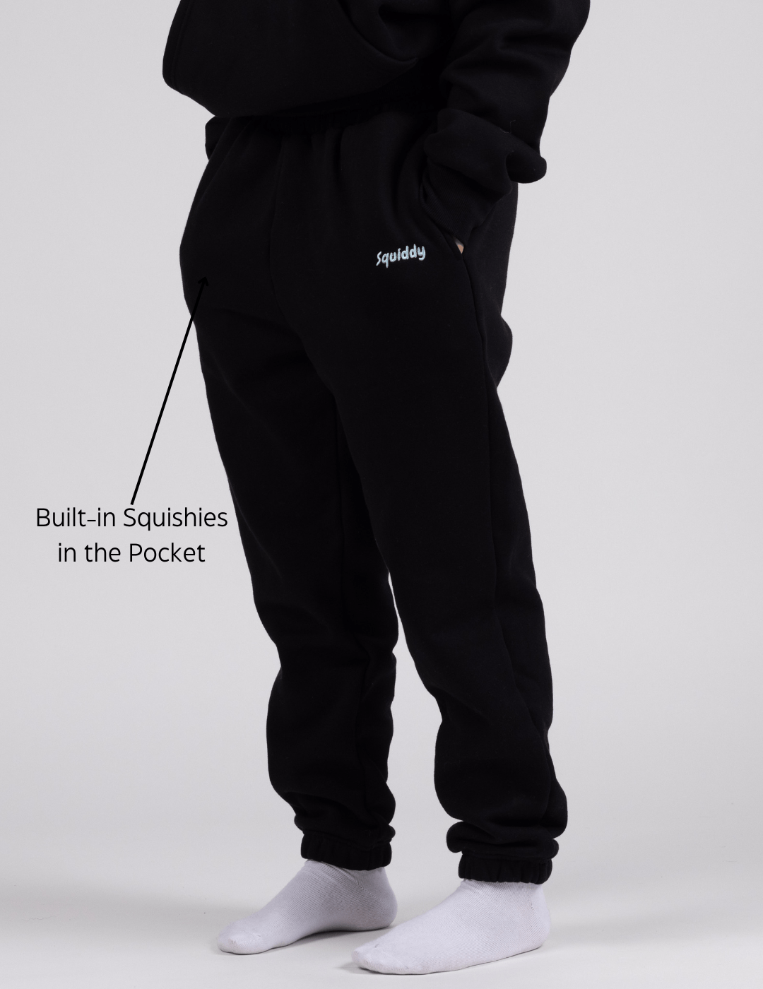"Squiddy" Classic Sweatpants - Squiddy - WeightedHoodiesWeightedSweatpantsWithBuiltinSquishies