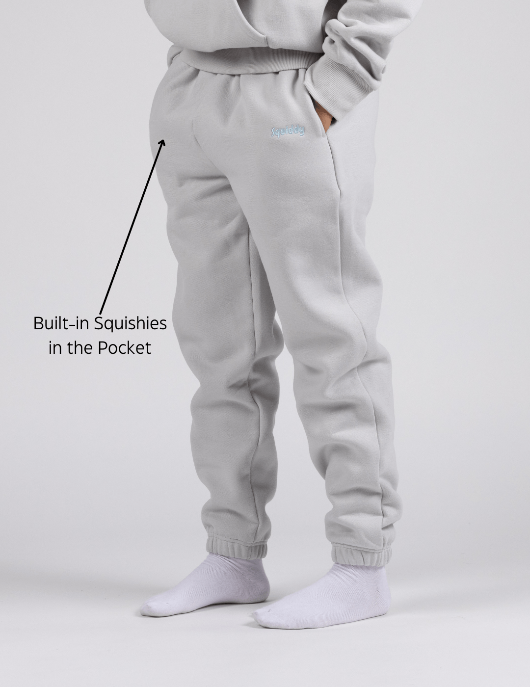 "Squiddy" Classic Sweatpants - Squiddy - WeightedHoodiesWeightedSweatpantsWithBuiltinSquishies
