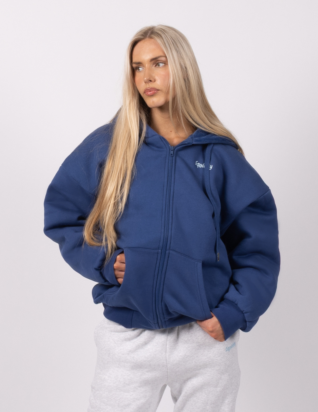 "Squiddy" Super Heavyweight Zip Hoodie