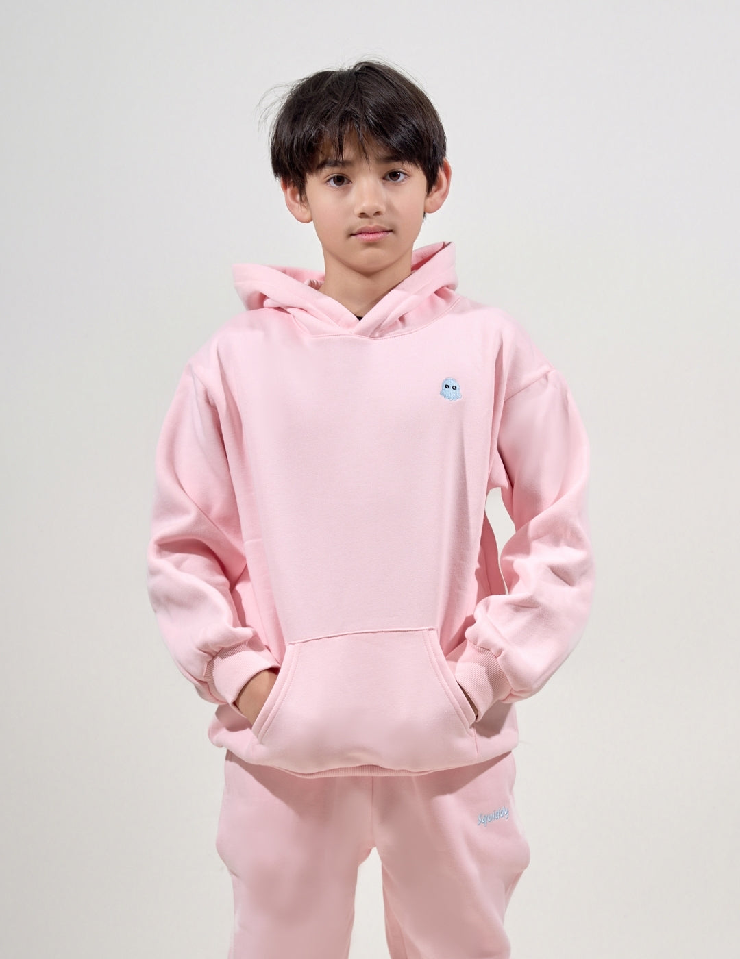ClassicKidsHoodieBabyPink #Colour_Baby Pink