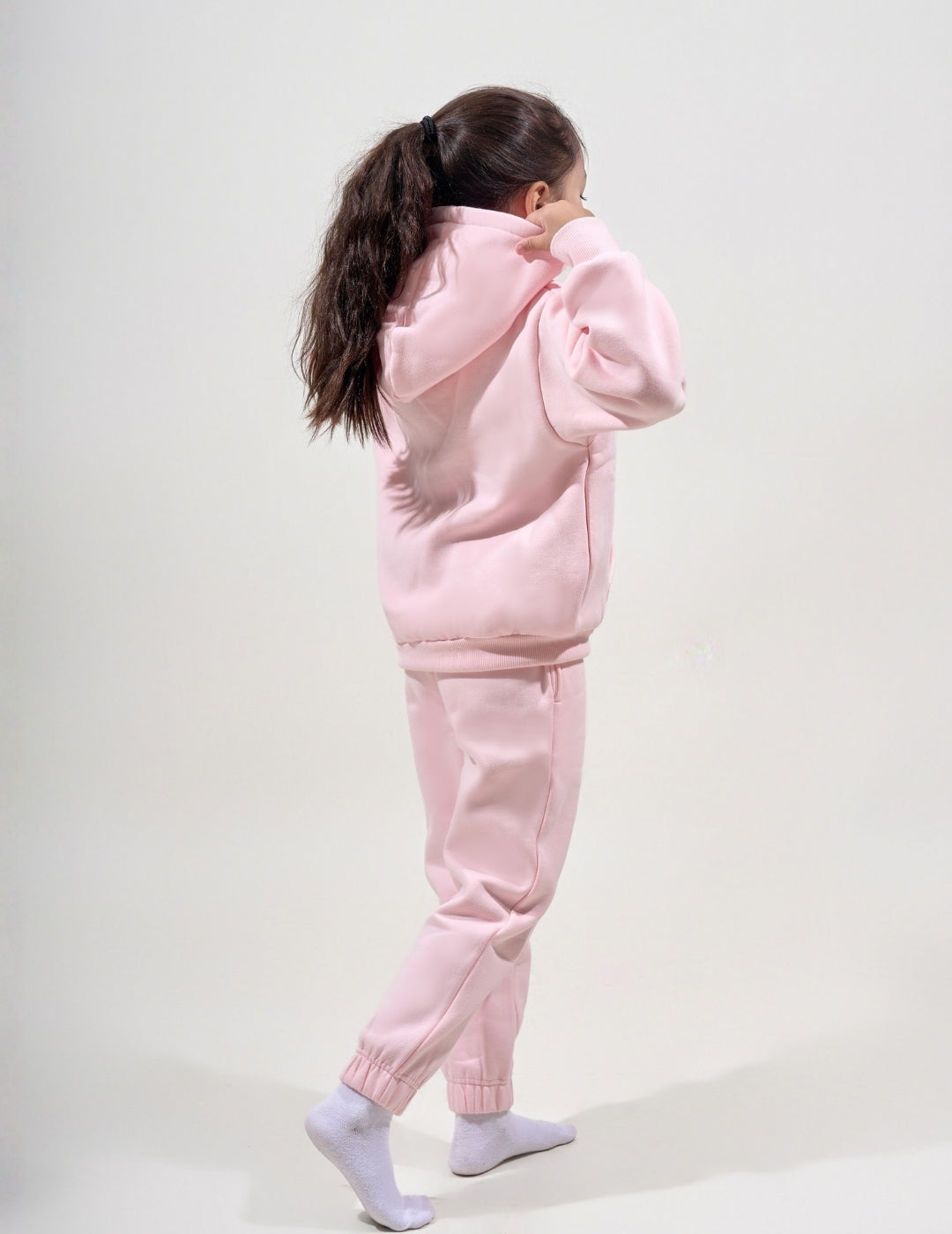 ClassicKidsHoodieBabyPink #Colour_Baby Pink