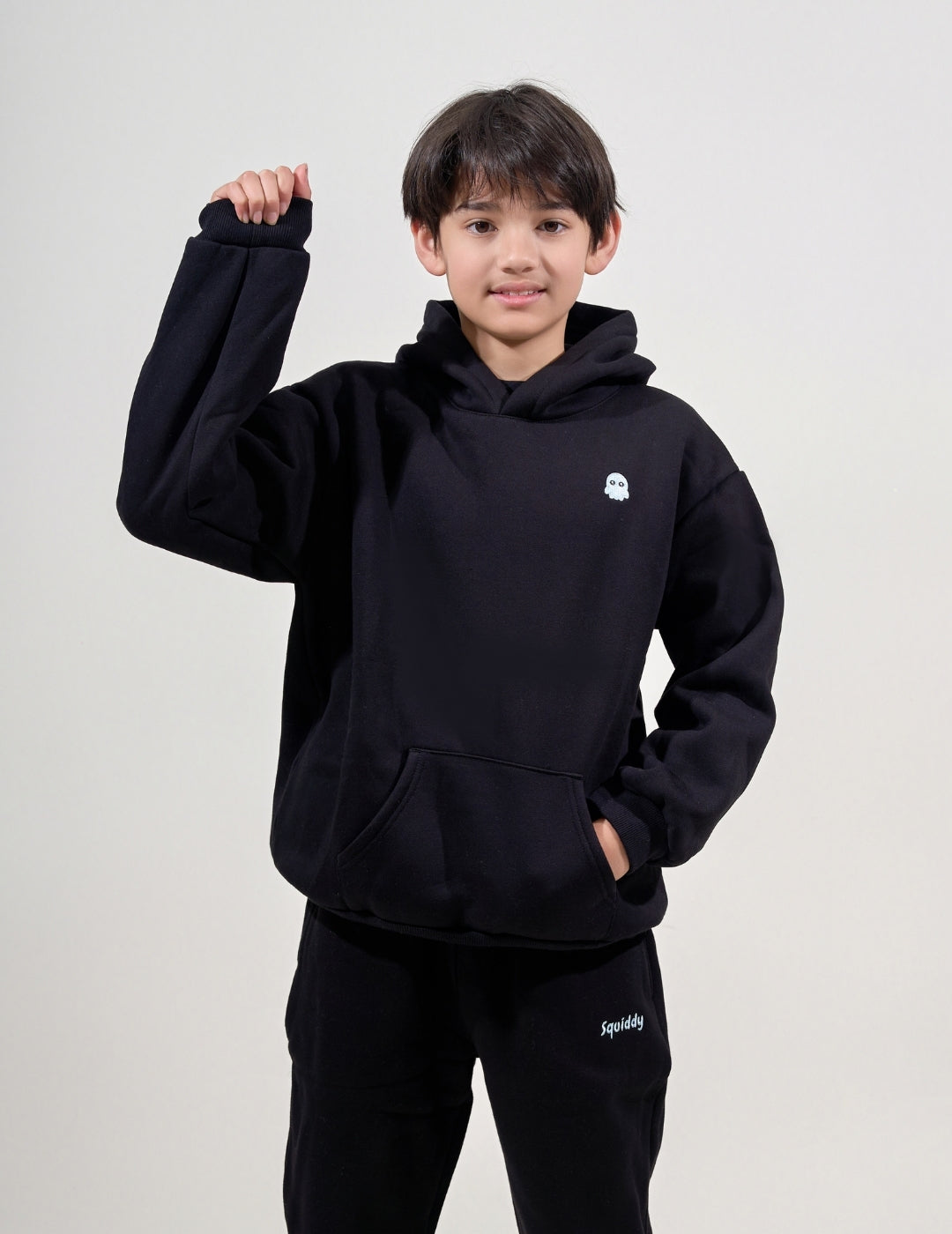 ClassicKidsHoodieBlack #Colour_Black