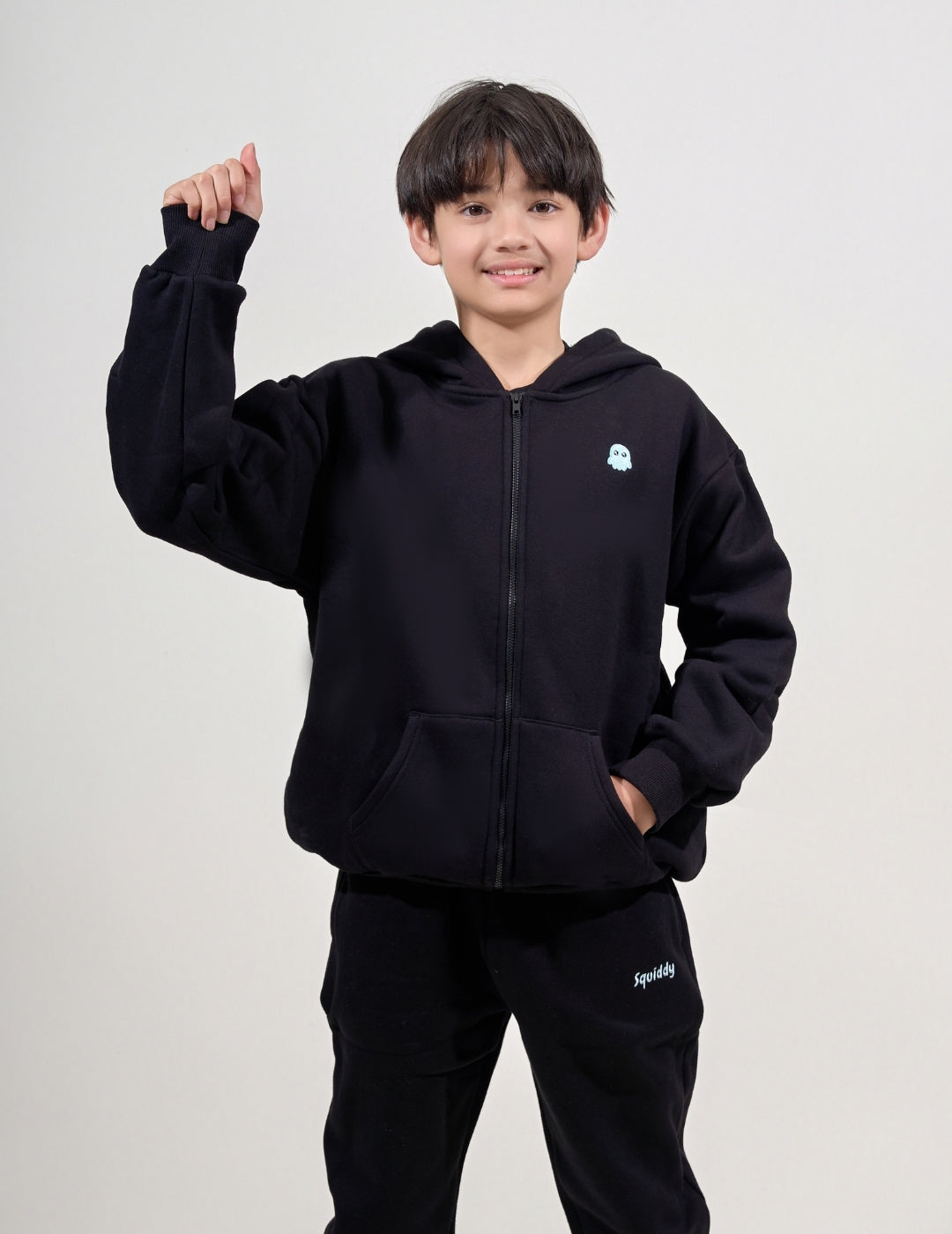 ClassicKidsZipBlack #Colour_Black