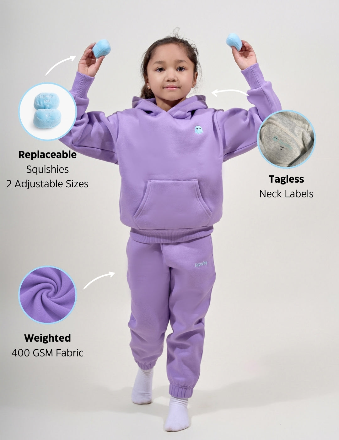 ClassicKidsHoodieLavenderPurple #Colour_Lavender Purple