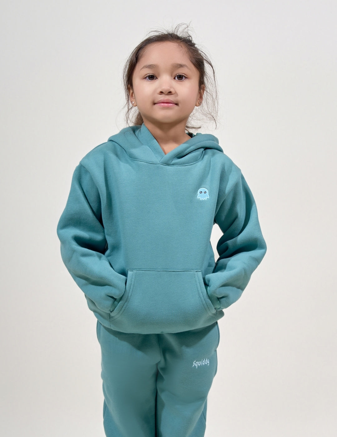 ClassicKidsHoodieTealGreen #Colour_Teal Green