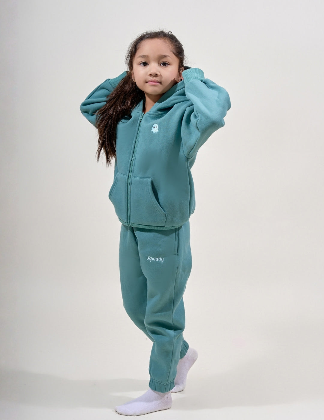 ClassicKidsZipTealGreen #Colour_Teal Green