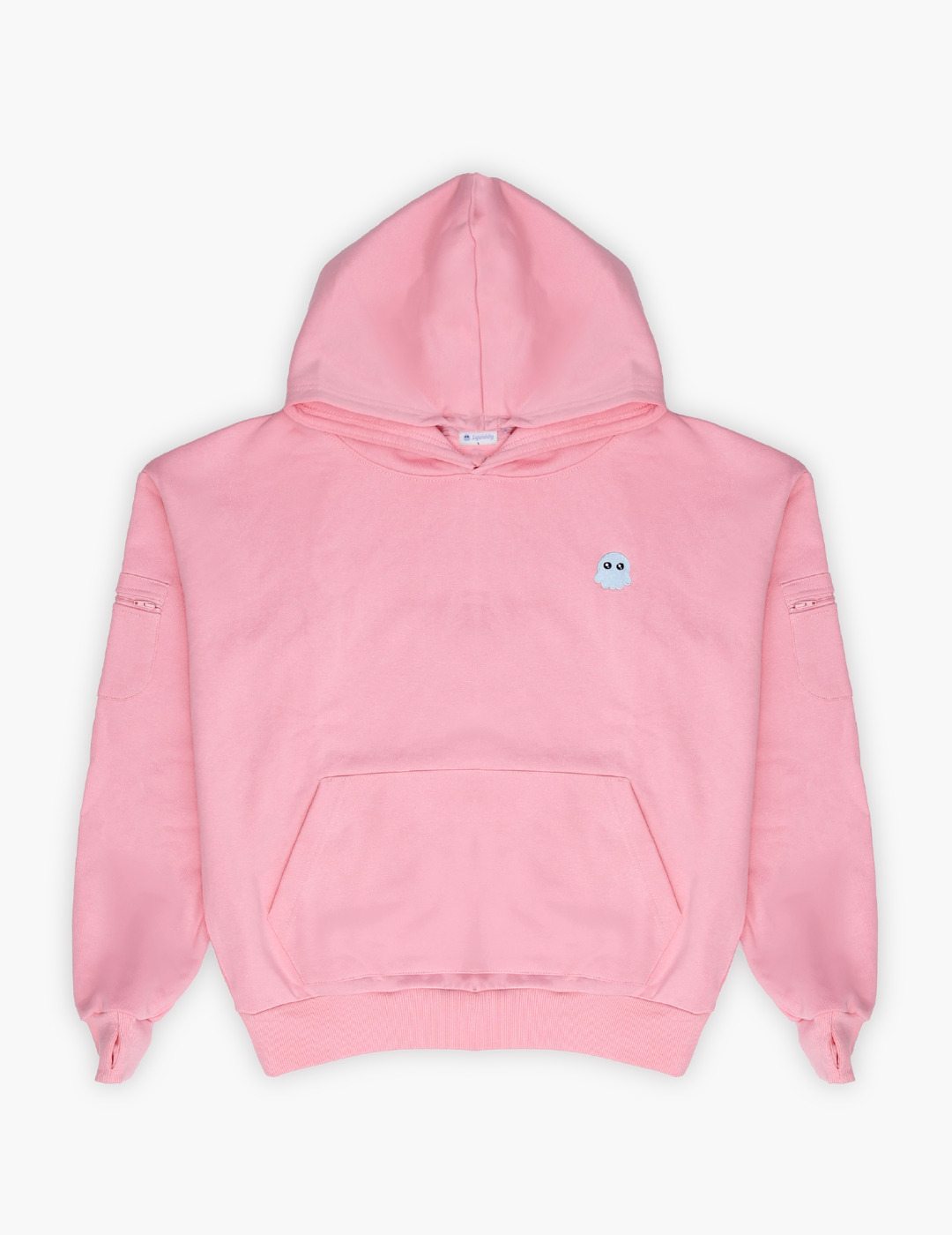 The Essential Squiddy Hoodie Cotton Candy - Weighted Hoodies With Builtin Squishies Flats #Colour_Cotton Candy