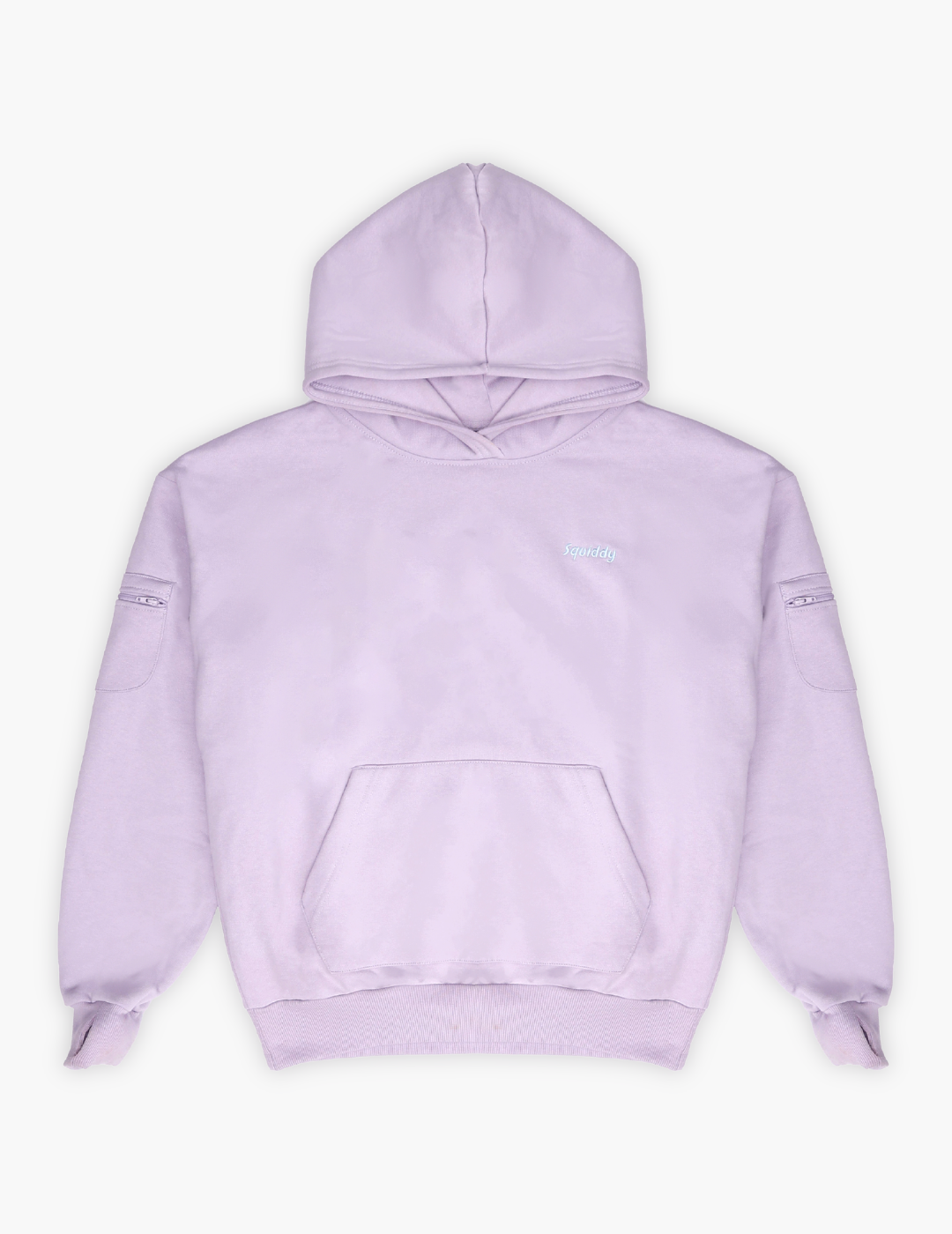 Squiddy Essential Hoodie Light Lavender - Weighted Hoodies With Builtin Squishies Flats #Colour_Light Lavender