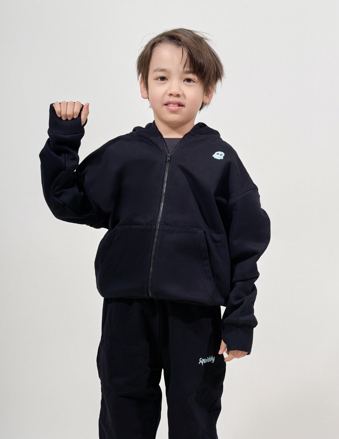EssentialKidsZipBlack #Colour_Black