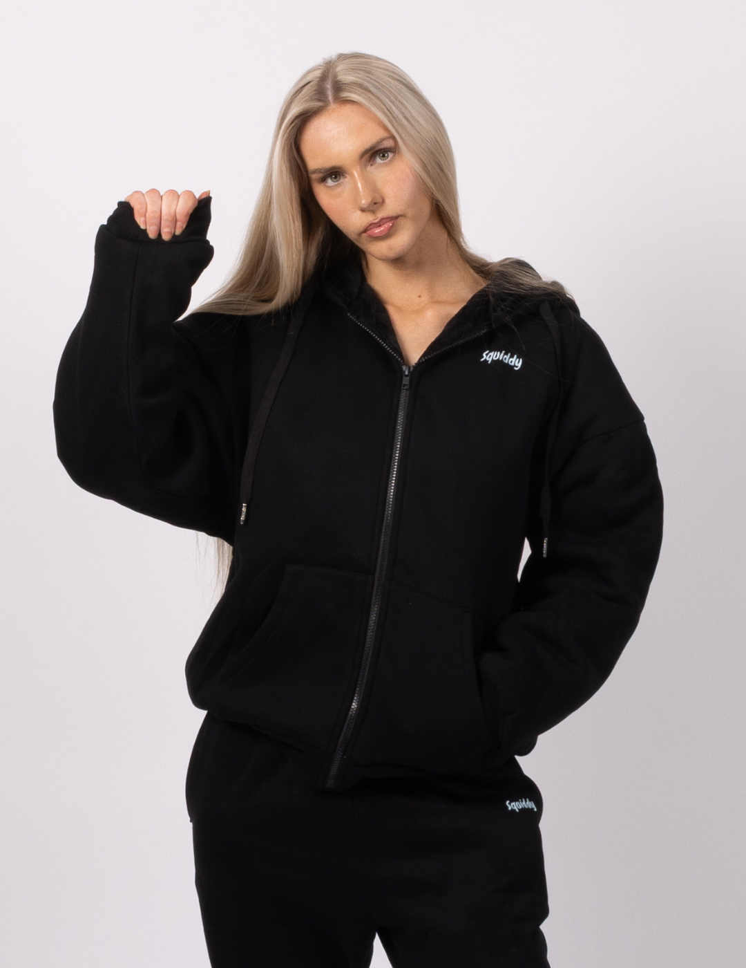 "Squiddy" Super Heavyweight Zip Hoodie