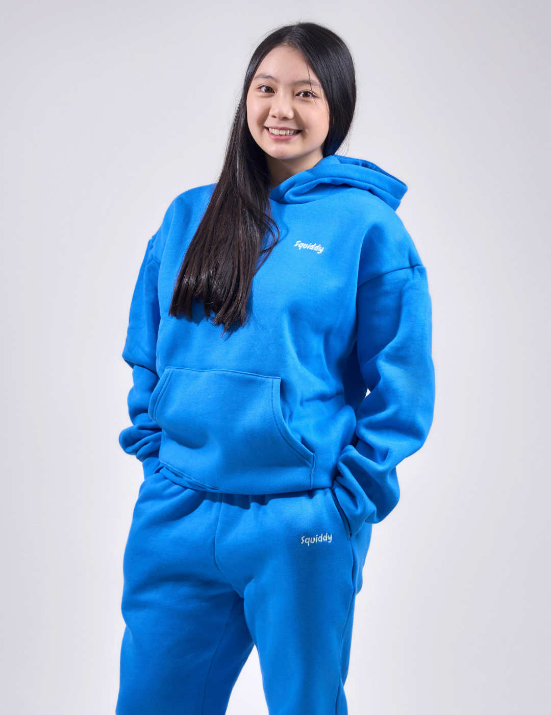 “Squiddy” Classic Hoodie - Squiddy - WeightedHoodiesWithBuiltinSquishiesOceanBlue2