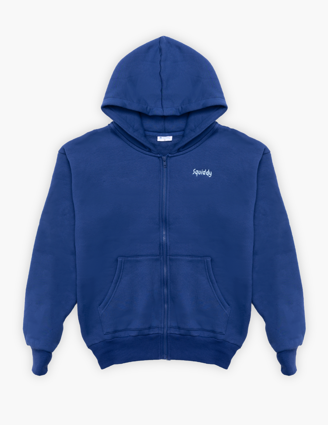 "Squiddy" Classic Zip Hoodie - Navy Blue 