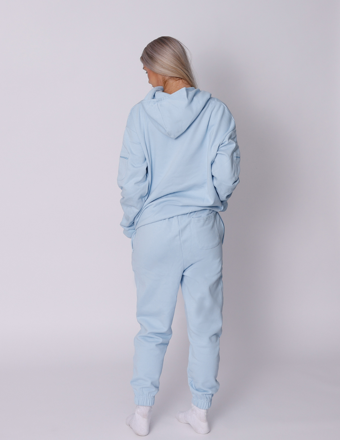 Squiddy Essential Hoodie Baby Blue - Weighted Hoodies With Builtin Squishies #Colour_Baby Blue