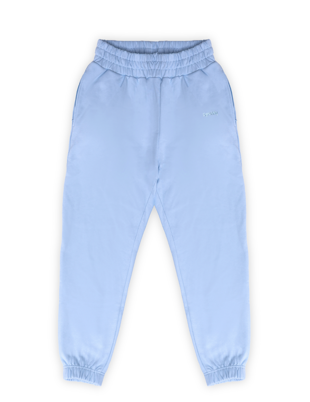 "Squiddy" Essential Sweatpant Baby Blue Flat