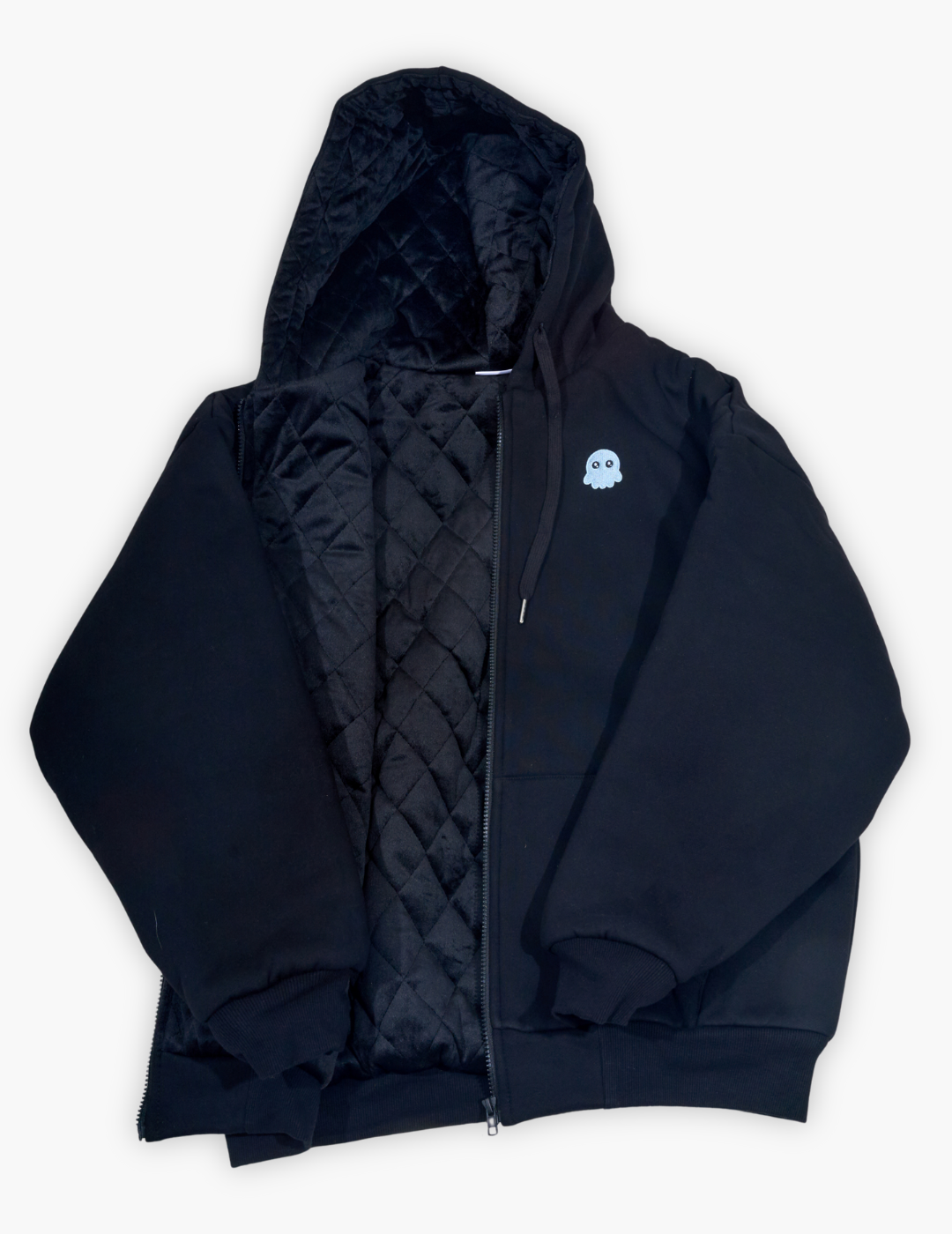 TheSuperHeavyweightSquiddyZipHoodieBlack