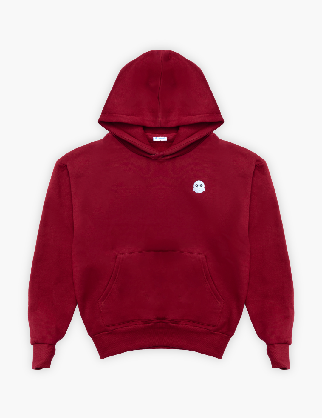 The Classic Squiddy Hoodie - Maroon Flat