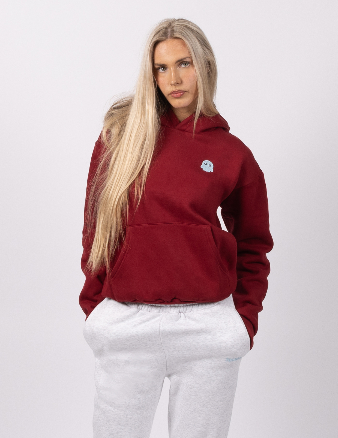 The Classic Squiddy Hoodie - Maroon2